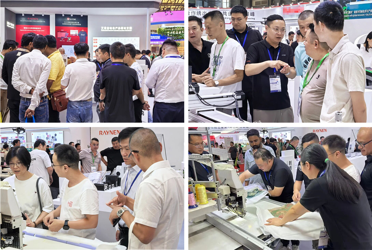 展(zhan)會精(jīng)彩回顧 | 睿能(néng)科(ke)技(ji)精(jīng)彩亮相2025中(zhong)國(guo)國(guo)際(ji)縫製(zhi)設(shè)備(bei)展(zhan)覽會(圖2)